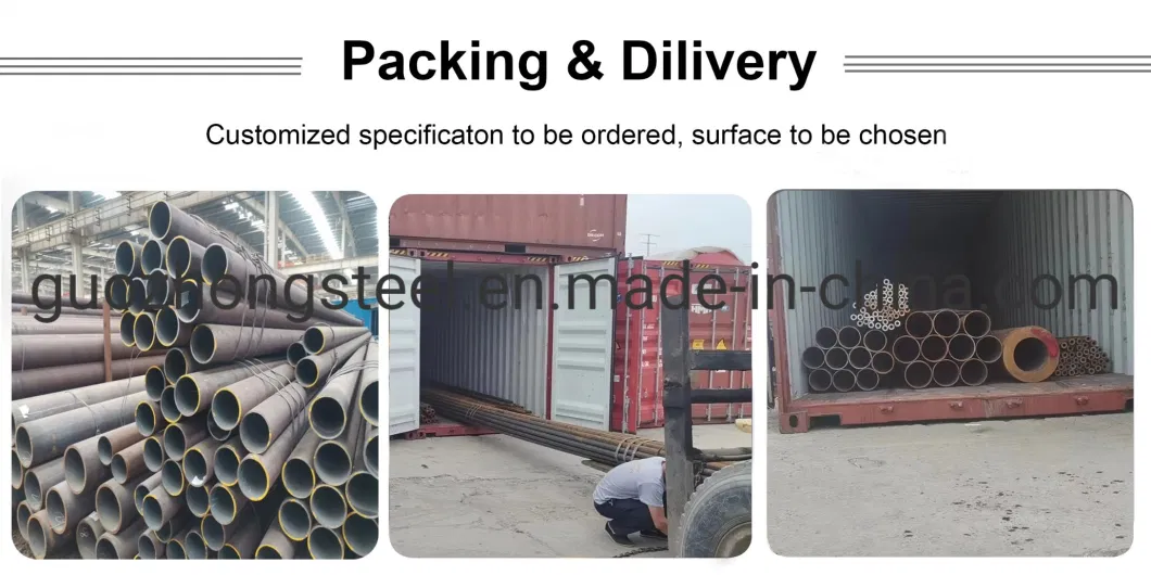 Seamless Steel Pipes A53 A106 Gr. B Seamless Carbon Mild Steel Pipes